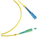 Conneu SC-APC-SC-UPC симплексна пач корда, сингълмод OS2, 3 мм. , жълта, Conneu (25 м) (CNFJ-SCASCOS2SYE3mm-25)