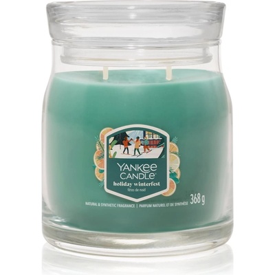 Yankee Candle Holiday Winterfest ароматна свещ Signature 368 гр