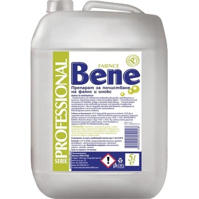 Elvi Bene Препарат за почистване на фаянс, професионален, 5 L