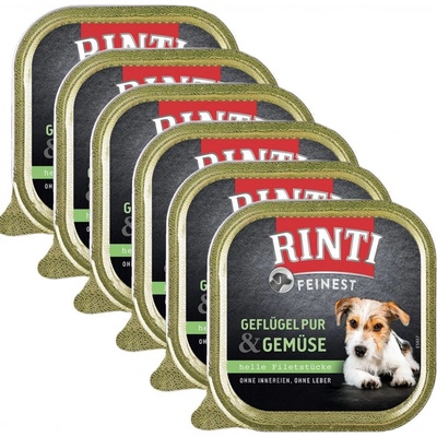 Rinti Feinest Adult Dog hydina a zelenina 6 x 150 g