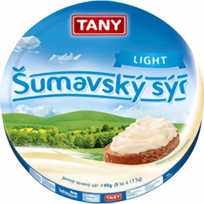 Tany Šumavský tavený sýr light 140 g