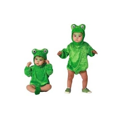 BigBuy Carnival Маскировъчен костюм за бебета Жаба Размер Размер - 24 Месеца