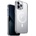 Uniq Combat MagClick Case - хибриден удароустойчив кейс за с MagSafe за iPhone 14 Pro Max (прозрачен)