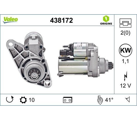 Startér VALEO 438172