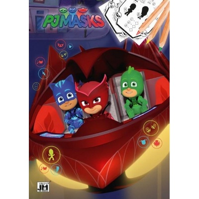 PJ Masks Omalovánky A4