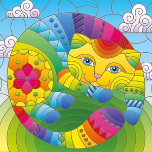 Yazz - Puzzle Cat in the Circle - 1 000 piese