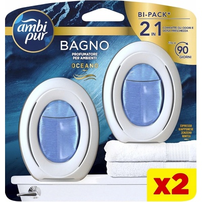 AMBI PUR OSVIEŽOVAČ BATHROOM DUO OCEANO 2 x 7,5 ml