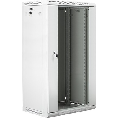 Lanberg Комуникационен шкаф Lanberg rack cabinet 19" wall-mount 22U / 600x450 for self-assembly (flat pack), grey (WF01-6422-10S)