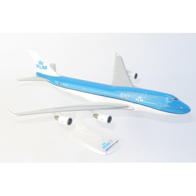 PPC Holland Boeing 747-406 M KLM Royal Dutch Airlines KLM 100 Years Colors Snap-Fit 1:250