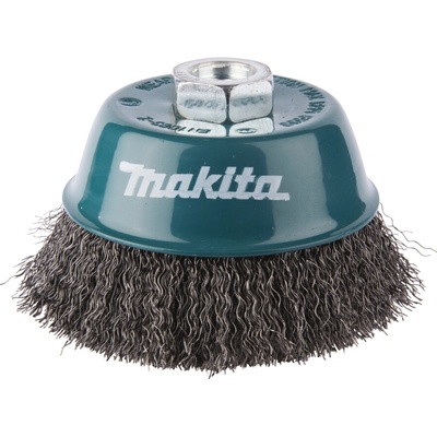 Makita D-29284 miskovitý kartáč z ocelového drátu,vlnitý drát 0,3mm,100mm