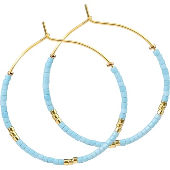 HARAHU Обеци ne-29377 - Сини kp29377 (ne-29377)