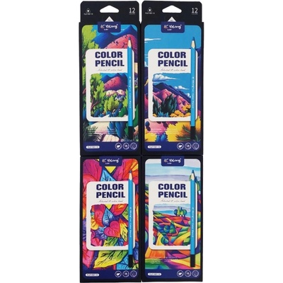 Цветни моливи 12цв. дълги yl211021-12