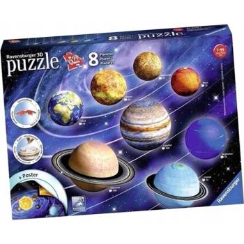 Ravensburger 3D puzzle Planetárna sústava 522 ks