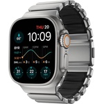 Nomad Титаниева каишка за Apple Watch 44мм, 45мм, 46мм, Ultra, Ultra 2, Ultra 3 49мм - Nomad Stratos Band Natural Titanium (сребрист) (NM014421858)