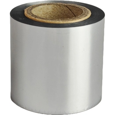 TTR páska 44mm x 100m, KBPT SILVER, stříbrná, OUT, pryskyřice na textil