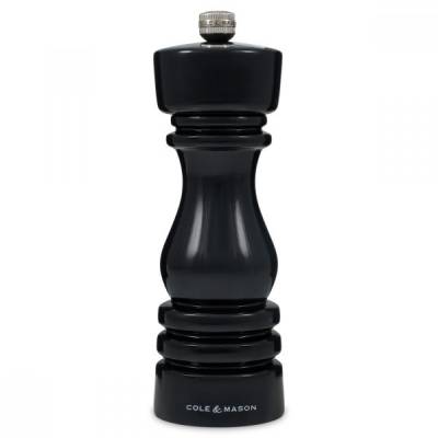 Мелничка за сол LONDON - 18 см. - цвят черен гланц (Cole & Mason H 233096)