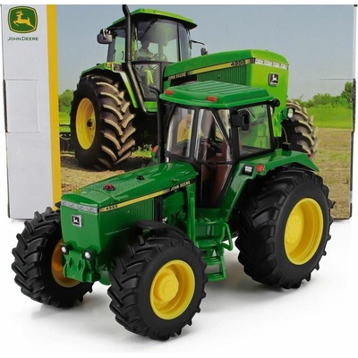 BRITAINS JOHN DEERE 4955 TRACTOR 1978 GREEN YELLOW 1:32