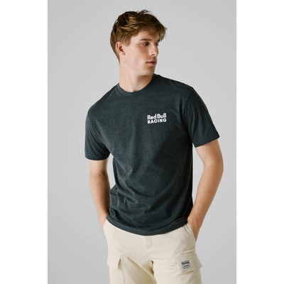 Red Bull Racing X Pepe Jeans pánské tričko RBR TEAM GRAPHIC TEE šedá