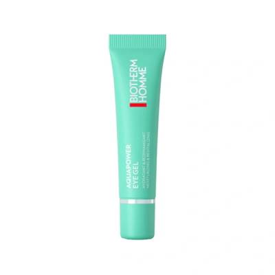 Biotherm Homme Aquapower Eye De-Puffer хидратиращ гел за очи против отоци за мъже 15 мл