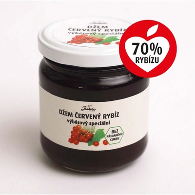 Superovoce ČERVENÝ RYBÍZ DŽEM - 220 g – Zboží Mobilmania