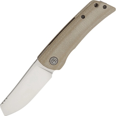 Petrified Fish PFE05 Flavorist Satin K110 khaki Micarta PFE05KMP