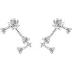 Silenti Jewelry Сребърни обеци "Съзвездие Овен