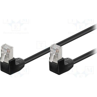 Goobay 96081 Patch F/UTP Cat 5e lanko CCA 5m černý
