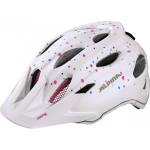 Alpina Каска за планинско колоездене Alpina Carapax Junior Bike helmet - White Polka Dots - размер 51-56 cm (851-0075-0611)