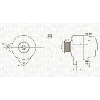 generátor MAGNETI MARELLI 063731972010