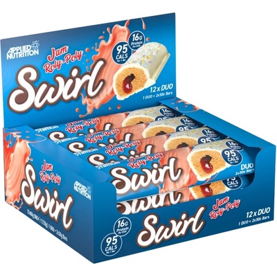 Applied Nutrition Swirl | Duo Protein Bar [12 x 60 грама] Jam Roly-Poly