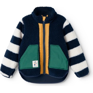 LIEWOOD Детско поларено яке LIEWOOD Kid's Noam Pile Jacket Fleece jacket - Classic Navy Multi Mix - размер 104 (EU) (703-6689-0415)