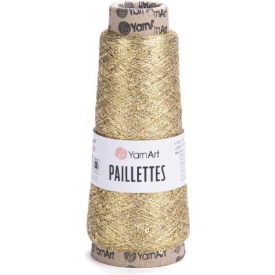 Yarn Art Paillettes 8002 zlatá