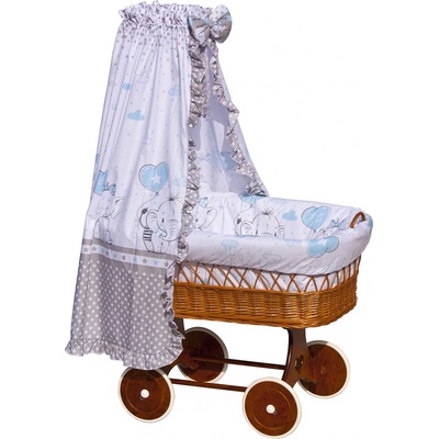 Scarlet Proutěný košíks nebesy Gusto modrá – Zboží Dáma