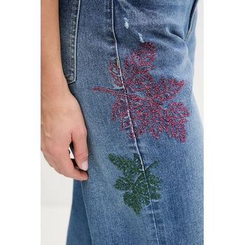 Desigual Дънки Desigual BOTANI с висока талия 25WWDD21 (25WWDD21)