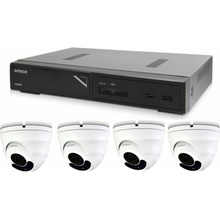 Avtech set NVR AVH1109 a 4 x Motorzoom IP Dome DGM2443SVSE