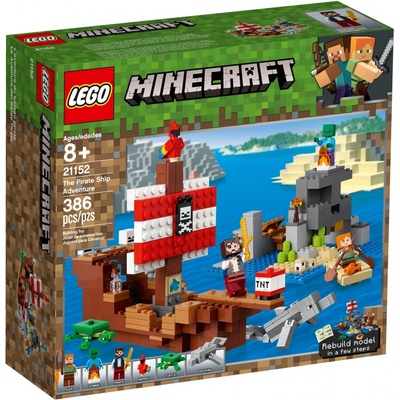 LEGO® Minecraft® 21152 Dobrodružství pirátské lodi