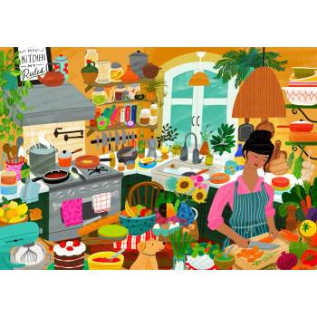 Pieces & Peace - Puzzle My Happy Place is in the Kitchen - 2 000 piese