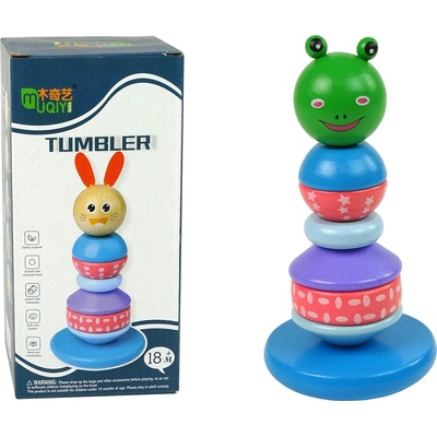 Lean Toys náučná pyramída Žabka
