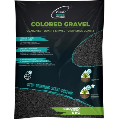Me Colored Gravel Obsidian Black 1-2 mm 5 kg