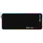 LORGAR Геймърска подложка Lorgar Steller 919, 900x360 mm, RGB, черна (LRG-GMP919)