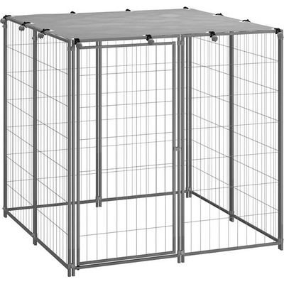 Shumee stříbrný 110 x 110 x 110 cm ocel 150785 – Zboží Dáma