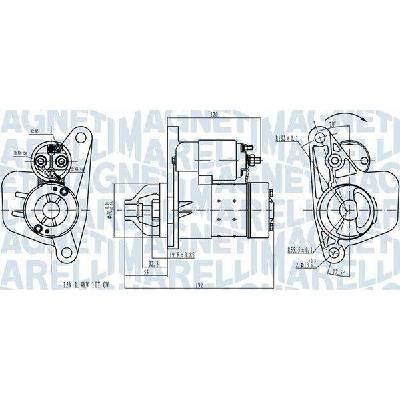 Startér MAGNETI MARELLI MQS1418