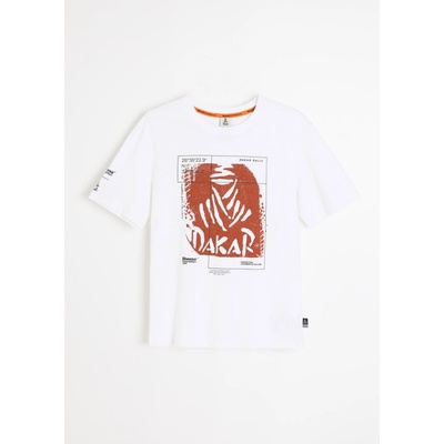Dakar tričko DKR DES 1425 white