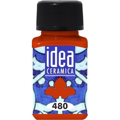 Maimeri Water-Based Cold Idea Боя за стъкло и порцелан Red Earth 480 60 ml 1 бр (M4714480)