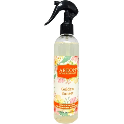 Areon неутрализатор на неприятни миризми, Golden sunset, 300мл