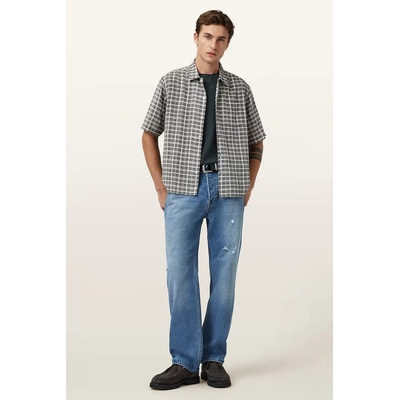 AllSaints Памучна тениска AllSaints BODEGA SS CREW (M026JB)