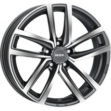 MAK DRESDEN 7,5x18 5x112 ET51 gunmetal mirror