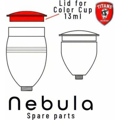 Lid for Color Cup 13 ml for NEBULA Airbrush (Part 30)