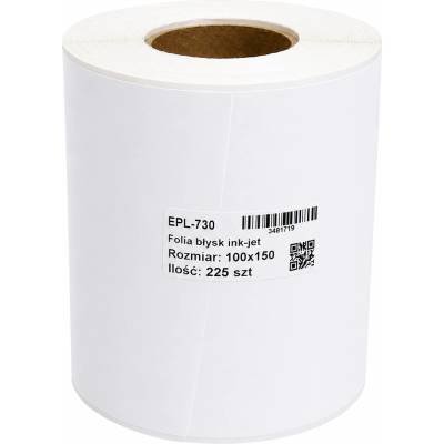 Pro Epson Самозалепващи етикети за EPSON ColorWorks EPL-730 PP Glossy Premium, 100x150mm, полипропилен, гланцови, бели (ETRCW-PP-GL-100X150)