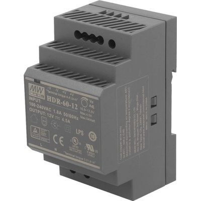 Mean Well Napájecí Zdroj HDR-60-12